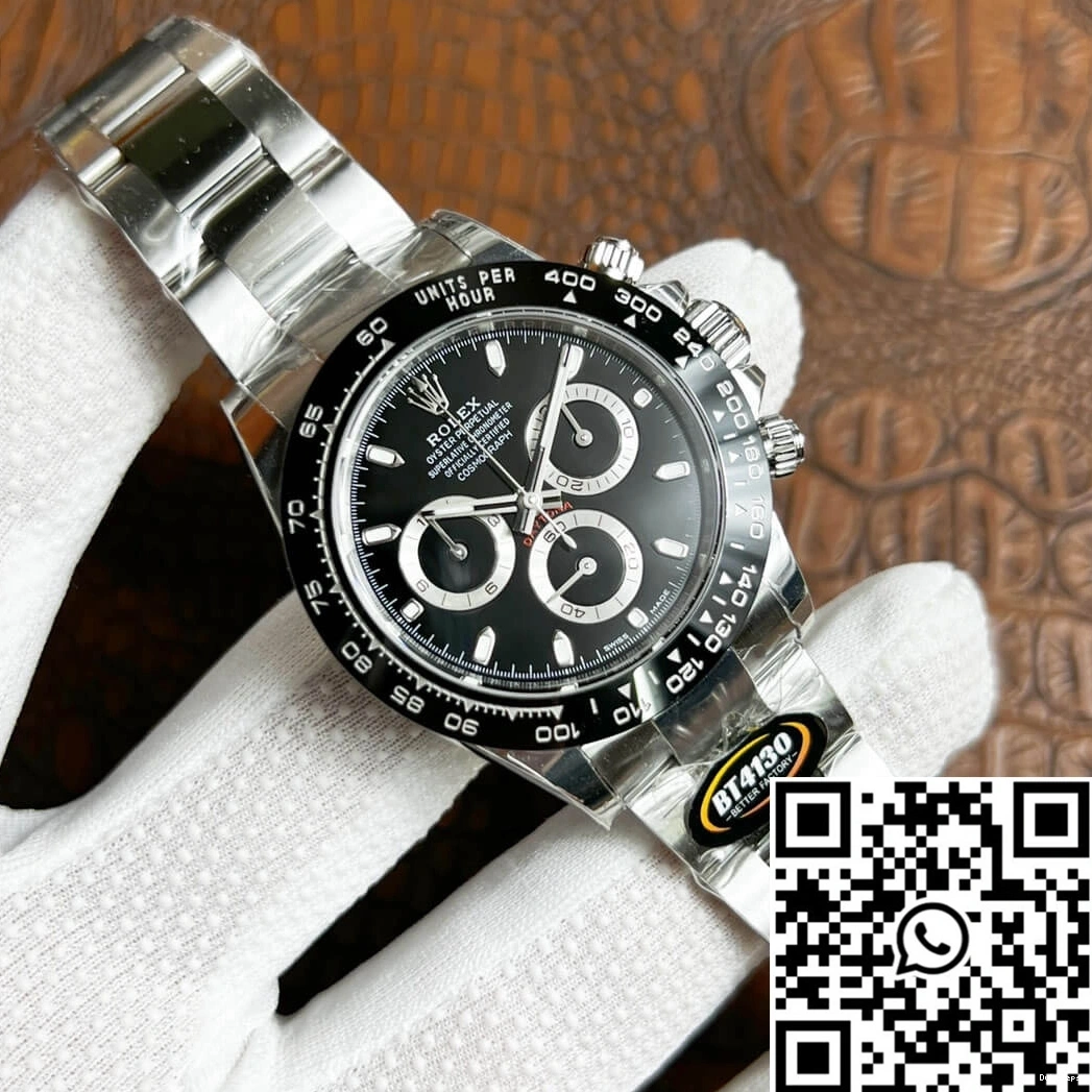 M116500LN-0002 Factory Ceramic Daytona Bezel Rolex Black BT 1027
